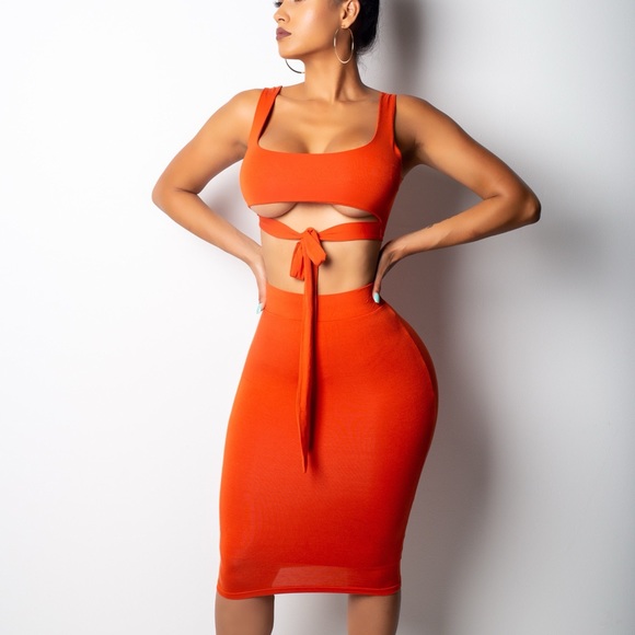 Hot Miami Styles Dresses & Skirts - *Last One* Tie Me Up Set